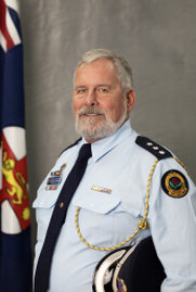 Recipient receiving medal